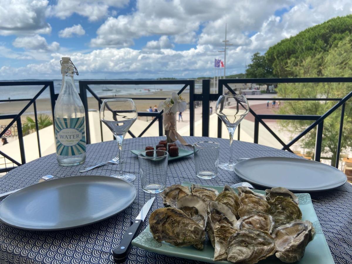 Appartamento T2 Vue Exceptionnelle Sur Le Bassin D'Arcachon Andernos-les-Bains Esterno foto
